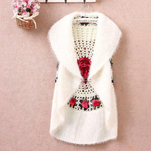 Load image into Gallery viewer, Hot sale New Fashion High Quality Autumn Winter women's crochet cape vest sweater outerwear casual cardigan women sweater 1210