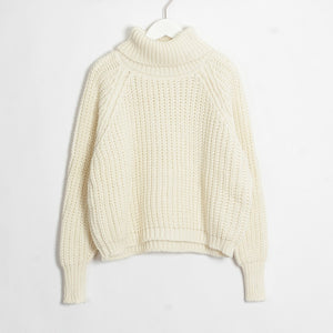 Wixra Women Turtleneck Chunky Oversized Sweater Full Sleeve Women Knit Sweaters Solid Pullover And Jumper 2019 Autumn Winter